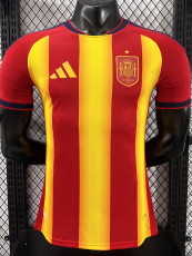 26-27 Spain Red Yellow Special Edition Player Version Soccer Jersey