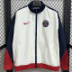 25-26 PSG White Windbreaker