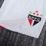 2007-2008 Sao Paulo Home Kids Retro Soccer Jersey