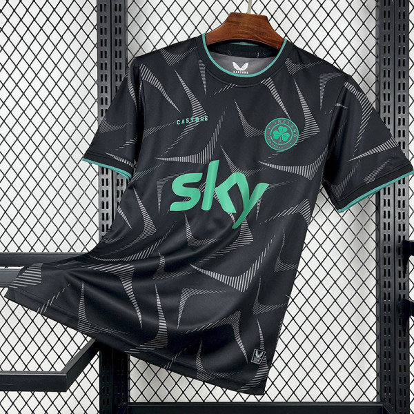 25-26 Ireland Black Fans Soccer Jersey
