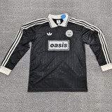 2025 Ad Oasis Joint Edition #25 Black Polo Long Sleeve (白边)长袖
