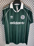 2025 Ad Three Stripes Classic Edition Green Polo Short Sleeve (经典版)