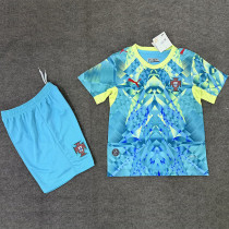 26-27 Portugal Goalkeeper Kids Soccer Jersey