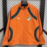 25-26 Ivory Coast Orange & Green Double Sided Windbreaker (双面风衣)