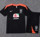25-26 Brazil Black Training Short Suit #D25266