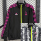 25-26 JUV Black & Gray Double Sided Windbreaker (双面风衣)