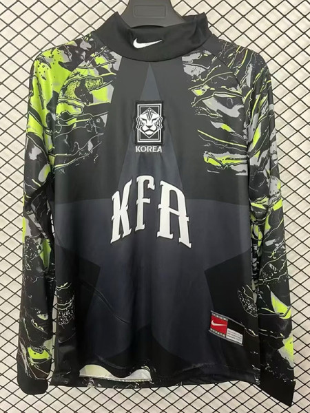 26-27 korea Special Edition Goalkeeper Long Sleeve Soccer Jersey (长袖)