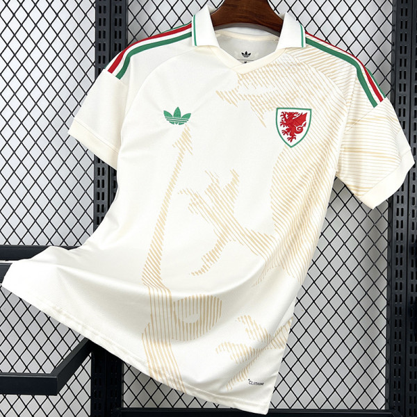 26-27 Wales Away Fans Soccer Jersey