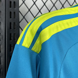 26-27 Spain Blue Goalkeeper Fans Soccer Jersey