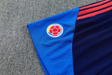 26-27 Colombia Royal blue Tank top and shorts suit