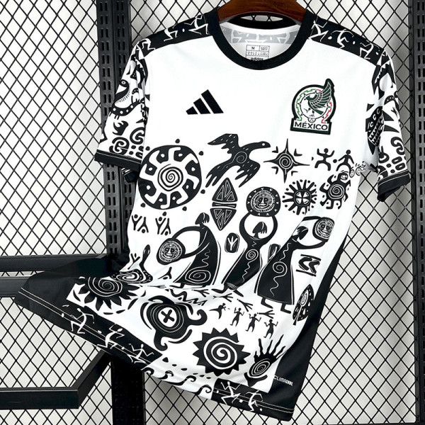 25-26 Mexico Black White Special EditionTraining Shirts