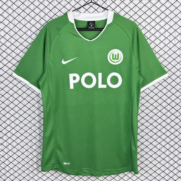 2008-2009 Wolfsburg Home Retro Soccer Jersey
