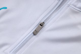 25-26 Marseille White Half Pull Tracksuit #B25146(半拉链)