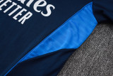 25-26 RMA Royal blue Half Pull Tracksuit #B25147(半拉链)