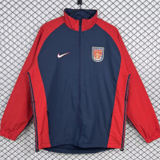 1998-1999 ARS Black red Retro Windbreaker