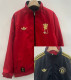 25-26 Man Utd Black & Red Double Sided Windbreaker (双面风衣)