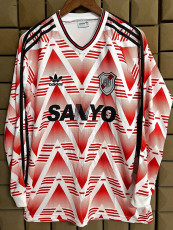 1992-1993 River Plate Home Long Sleeve Retro Soccer Jersey (长袖)