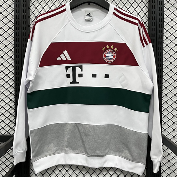 25-26 Bayern White Hoody (无帽卫衣)