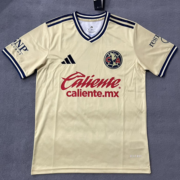 26-27 Club America Yellow Special Edition Fans Soccer Jersey