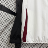 26-27 Man Utd Black White Windbreaker