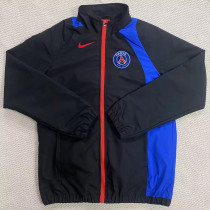 25-26 PSG Black Windbreaker