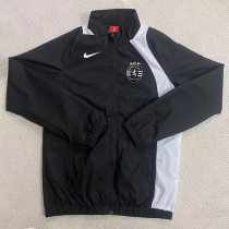 25-26 Sporting Lisbon Black Windbreaker