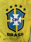 26-27 Brazil Home Long Sleeve Player Version Soccer Jersey (长袖球员)