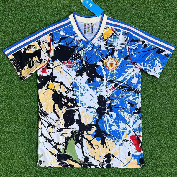 26-27 Man Utd Blue Joint Edition Training shirts