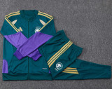 26-27 Saudi Arabia Dark green Jacket Tracksuit #A26004