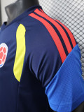 26-27 Colombia Royal blue Player Version Training shirts