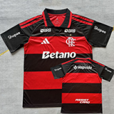 26-27 Flamengo Home (Print Sponsors) Fans Soccer Jersey