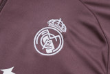 25-26 RMA Gray Purple Half Pull Tracksuit #B25151(半拉链)