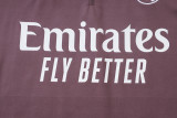 25-26 RMA Gray Purple Half Pull Tracksuit #B25151(半拉链)