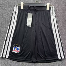 26-27 Colo-Colo Home Black Shorts Pants