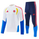 26-27 Colombia White Half Pull Tracksuit (半拉链)