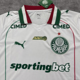 26-27 Palmeiras Away Print Sponsor Fans Soccer Jersey