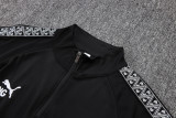 25-26 Man City Black Half Pull Tracksuit #B25154(半拉链)