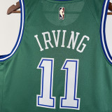 25-26 Dallas Mavericks IRVING #11 Green Retro Top Quality Hot Pressing NBA Jersey