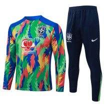 25-26 Brazil Green Half Pull Tracksuit #B25155(半拉链)
