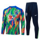 25-26 Brazil Green Half Pull Tracksuit #B25155(半拉链)