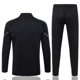 25-26 Man City Black Half Pull Tracksuit #B25154(半拉链)