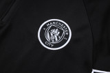25-26 Man City Black Half Pull Tracksuit #B25154(半拉链)