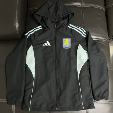 26-27 Aston Villa Black Windbreaker