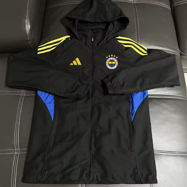 26-27 Fenerbahce Black Windbreaker