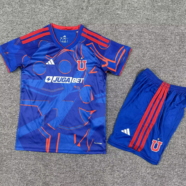26-27 Universidad De Chile Home Kids Soccer Jersey