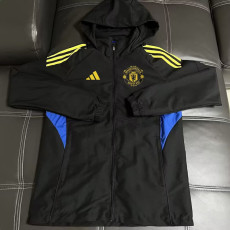 26-27 Man Utd Black Windbreaker