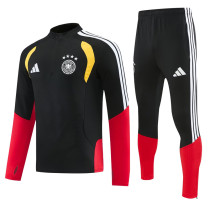 26-27 Germany Black Half Pull Tracksuit (半拉链)