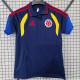 26-27 Colombia Royal blue Polo Short Sleeve (半拉链)