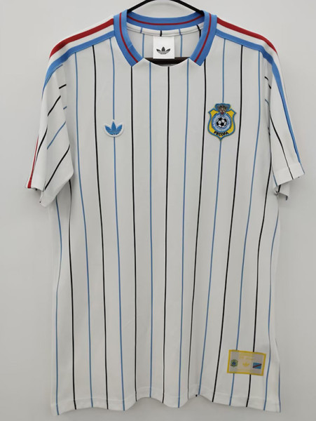 26-27 DR Congo White Casual Edition Fans Training shirts