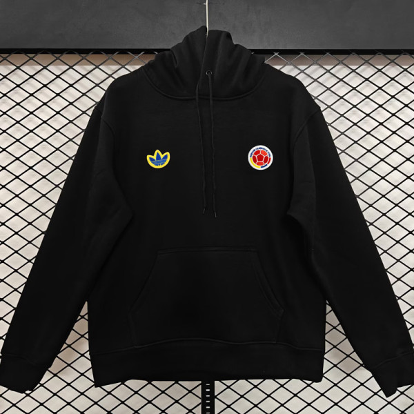 26-27 Colombia Black Hoody 黑色(加绒)